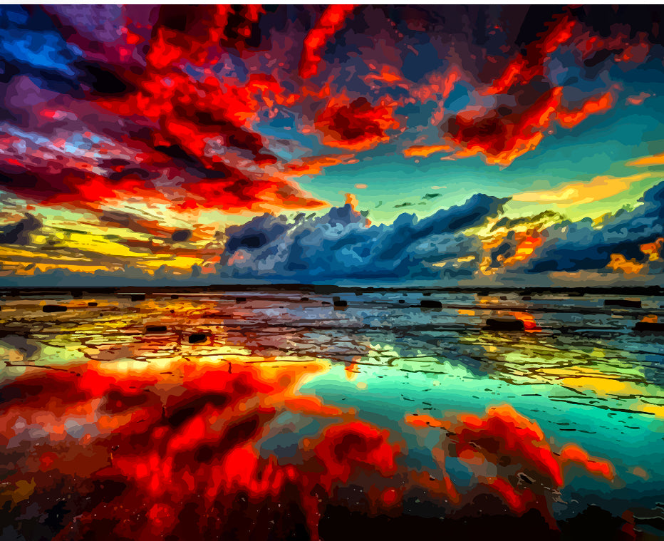 Atardecer mágico
