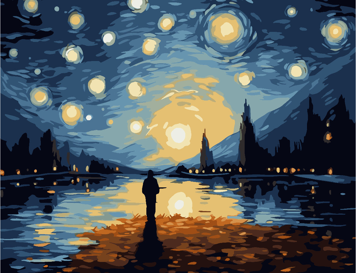 Anocher lleno de estrellas