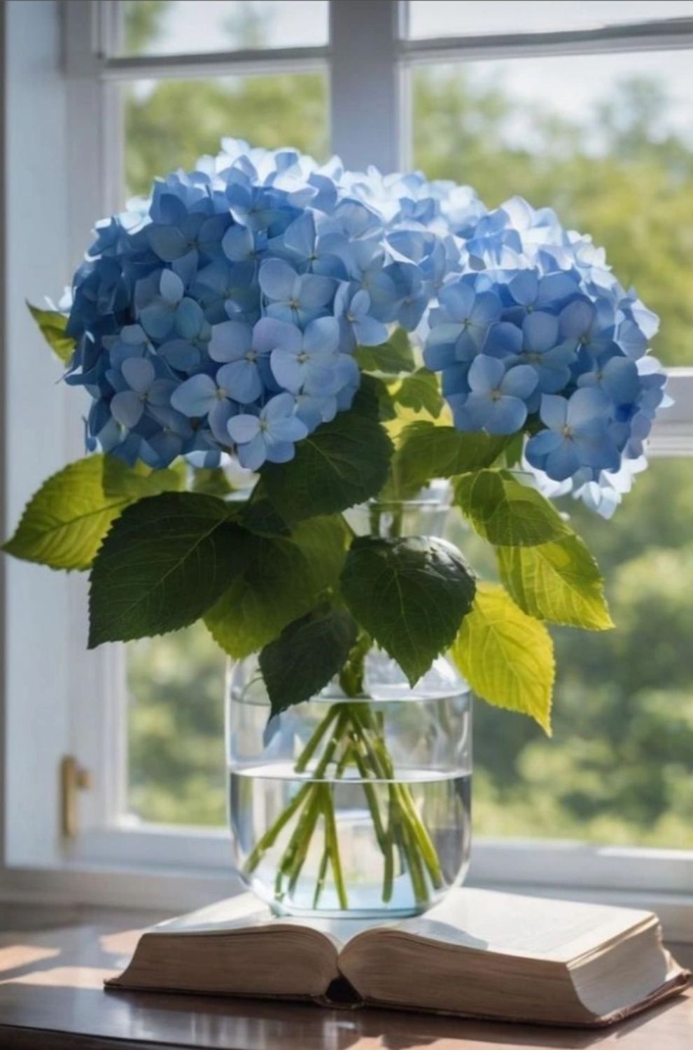 Flores azules