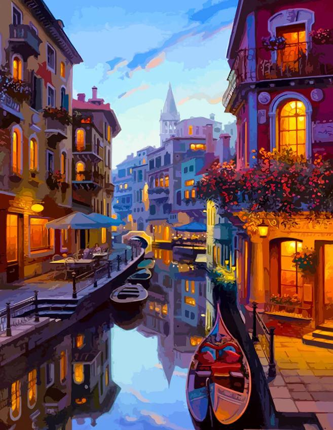 Venecia al atardecer