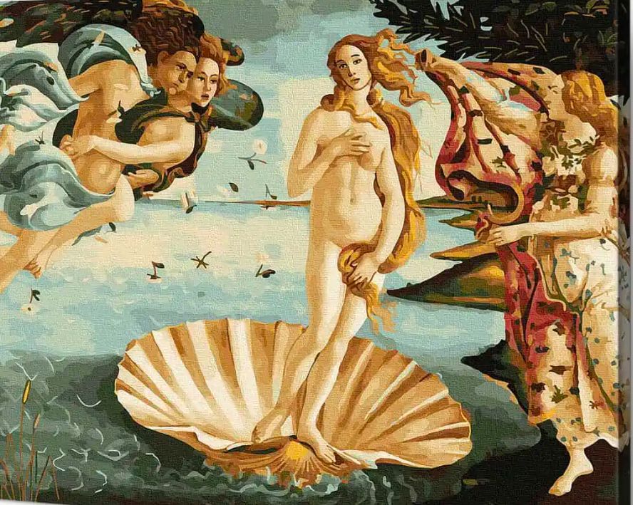 El Nacimiento de Venus Botticelli