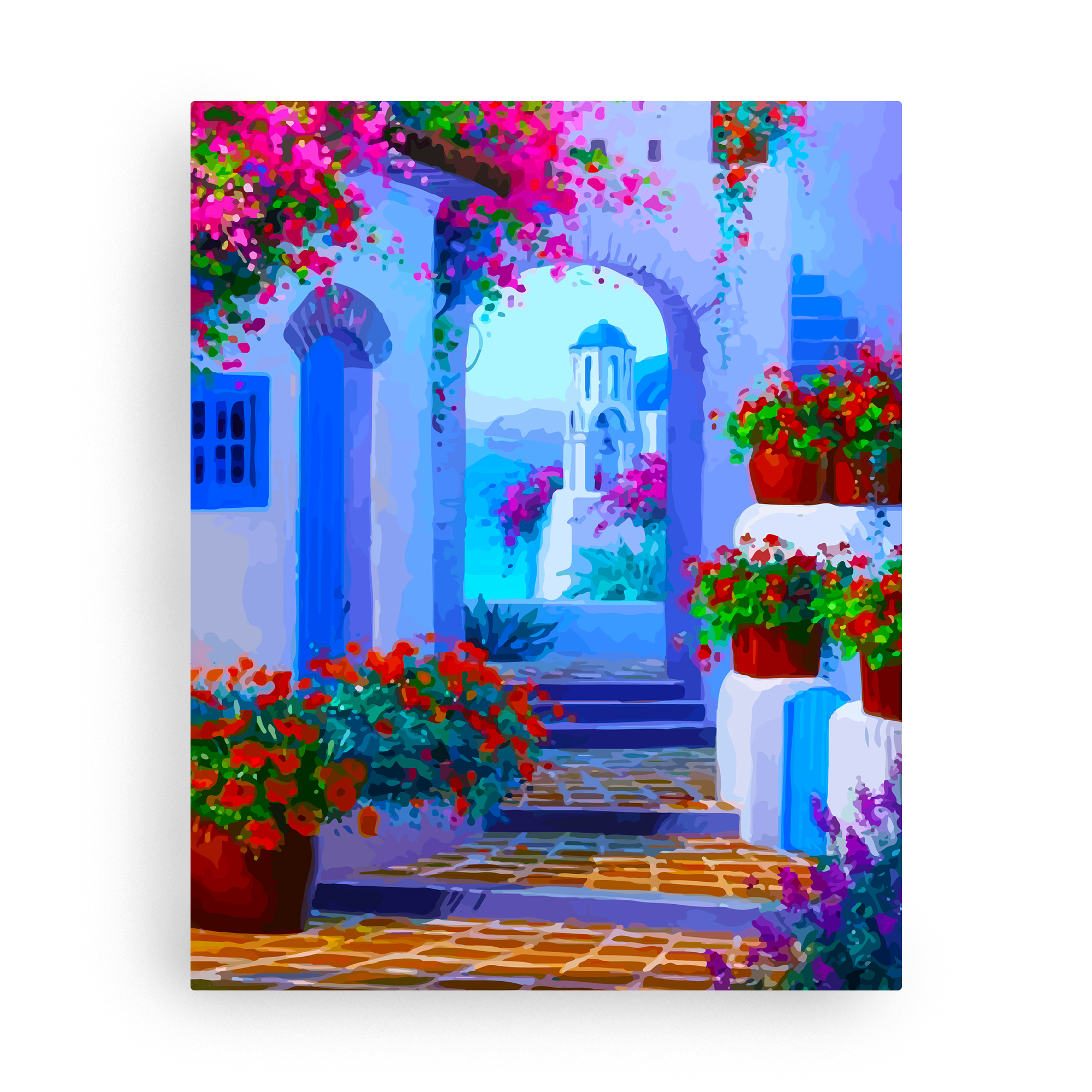 Mi bella Grecia: pintura, arte, hobby, creatividad, pintar por números.