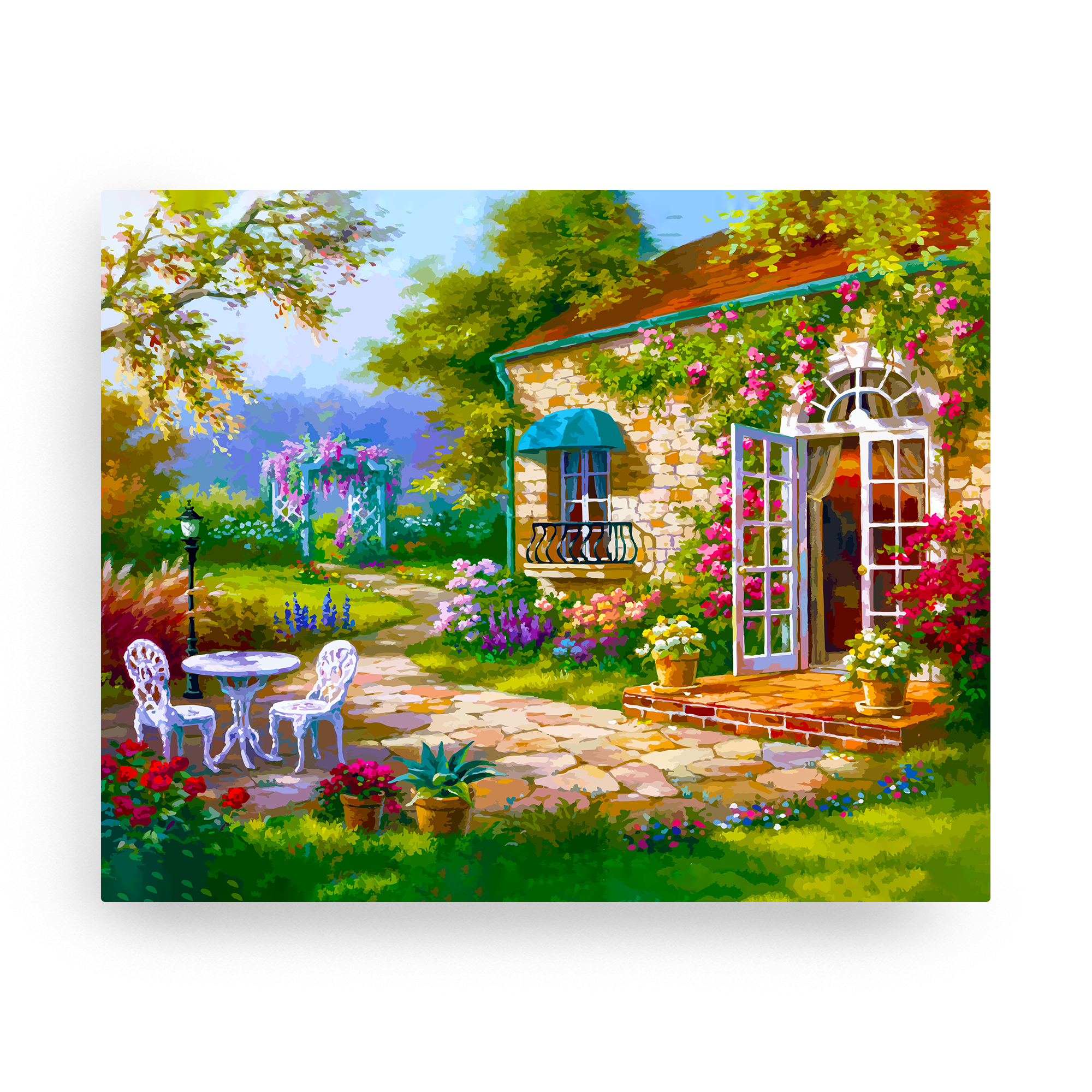 Desde mi jardín: pintura, arte, hobby, creatividad, pintar por números.