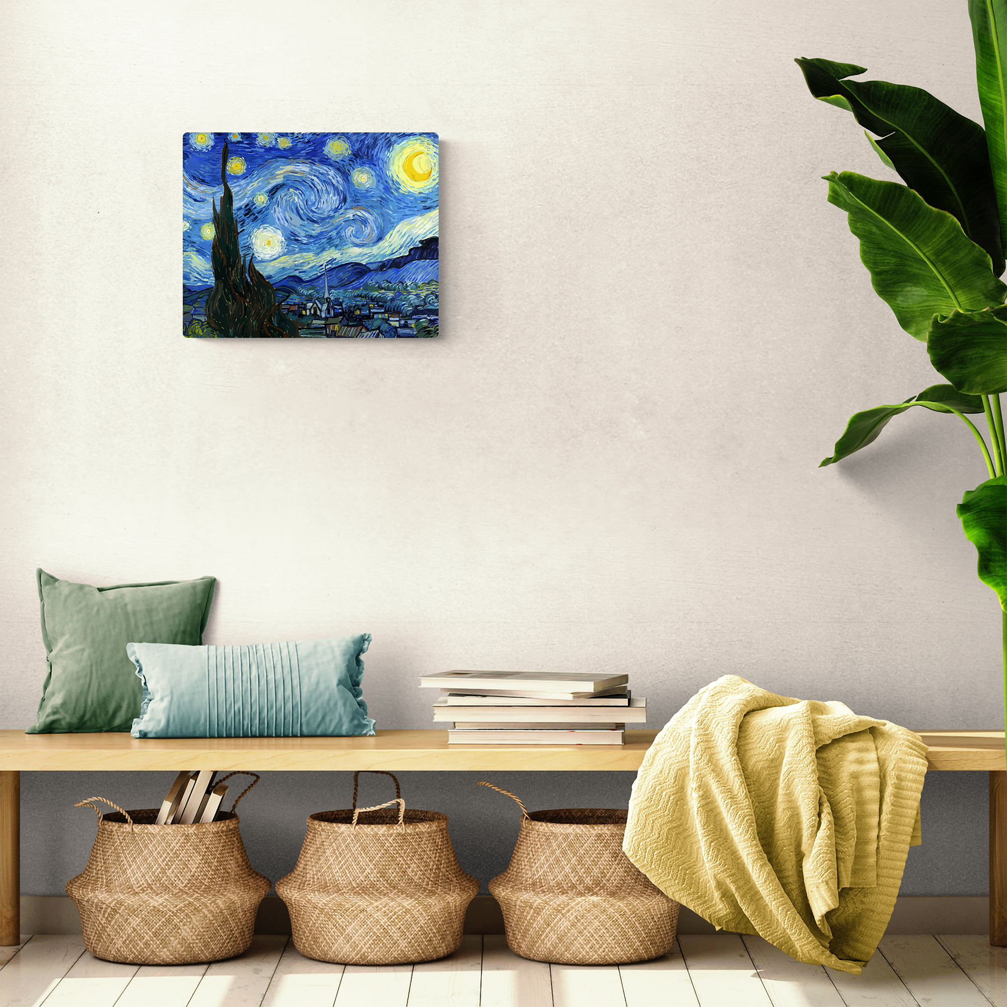 The Starry Night: pintura, arte, hobby, creatividad, pintar por números.